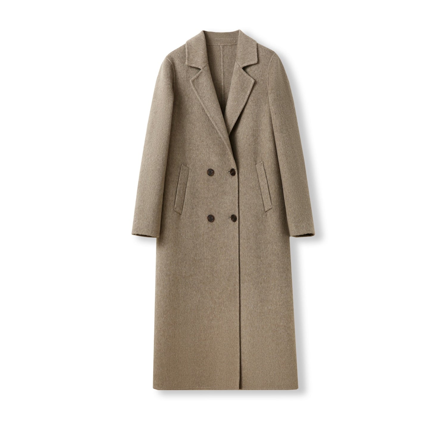 Manteau en laine double face